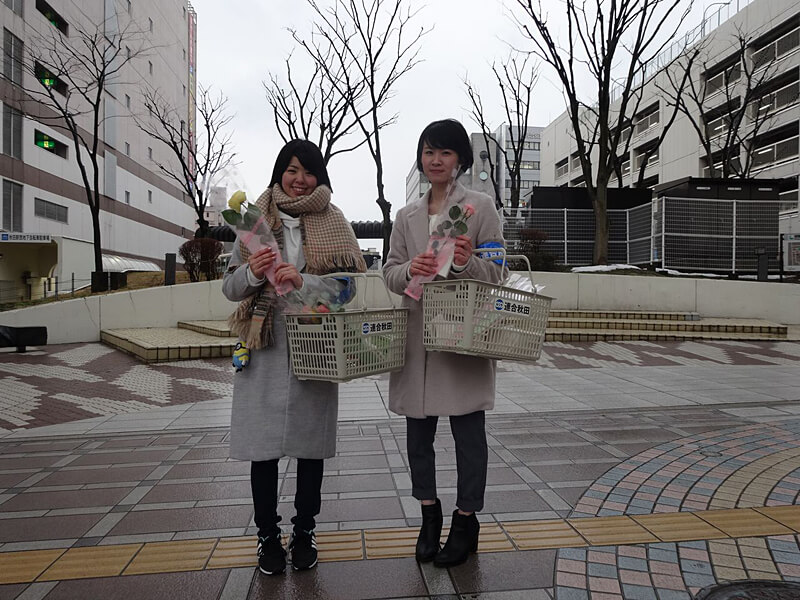 写真：「3・8国際女性デー」街宣行動04