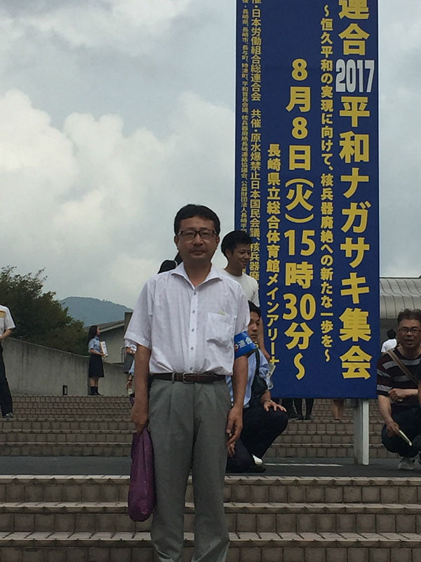 写真：佐藤成樹副事務局長