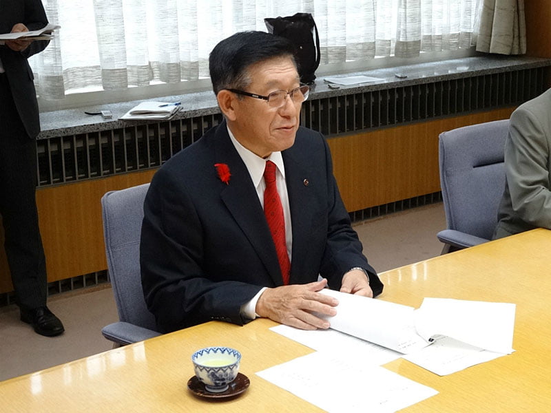 写真:佐竹知事