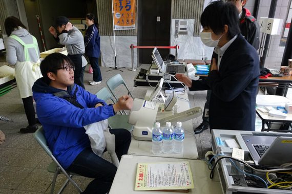 写真：健康相談